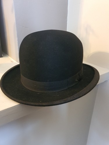 Ancien chapeau melon baronnier - melon,