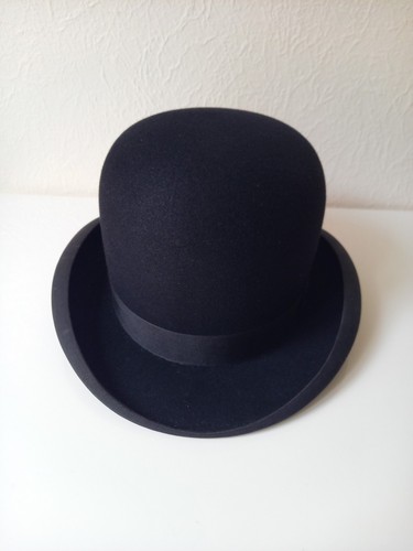 Ancien chapeau melon feutre - chapeau,