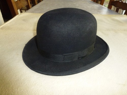 Superbe ancien chapeau melon - superbe,