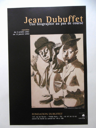 Dubuffet jean affiche - dubuffet,